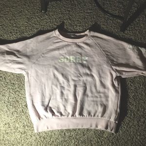 Sorry sweater